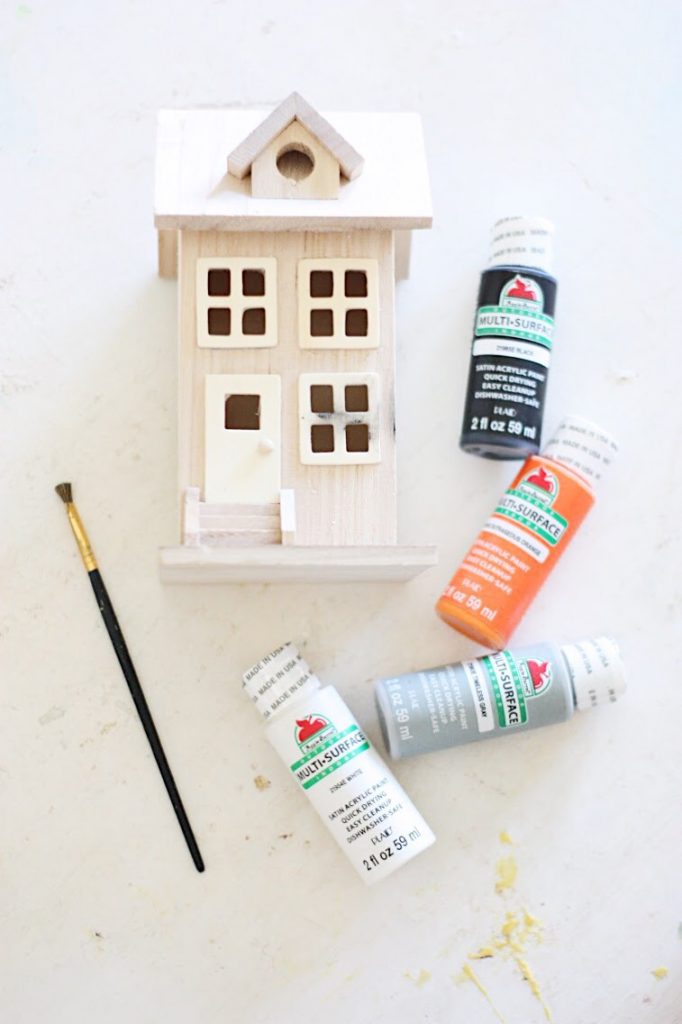 How to Make a DIY Halloween Village featured by top US craft blog, The Pretty Life Girls