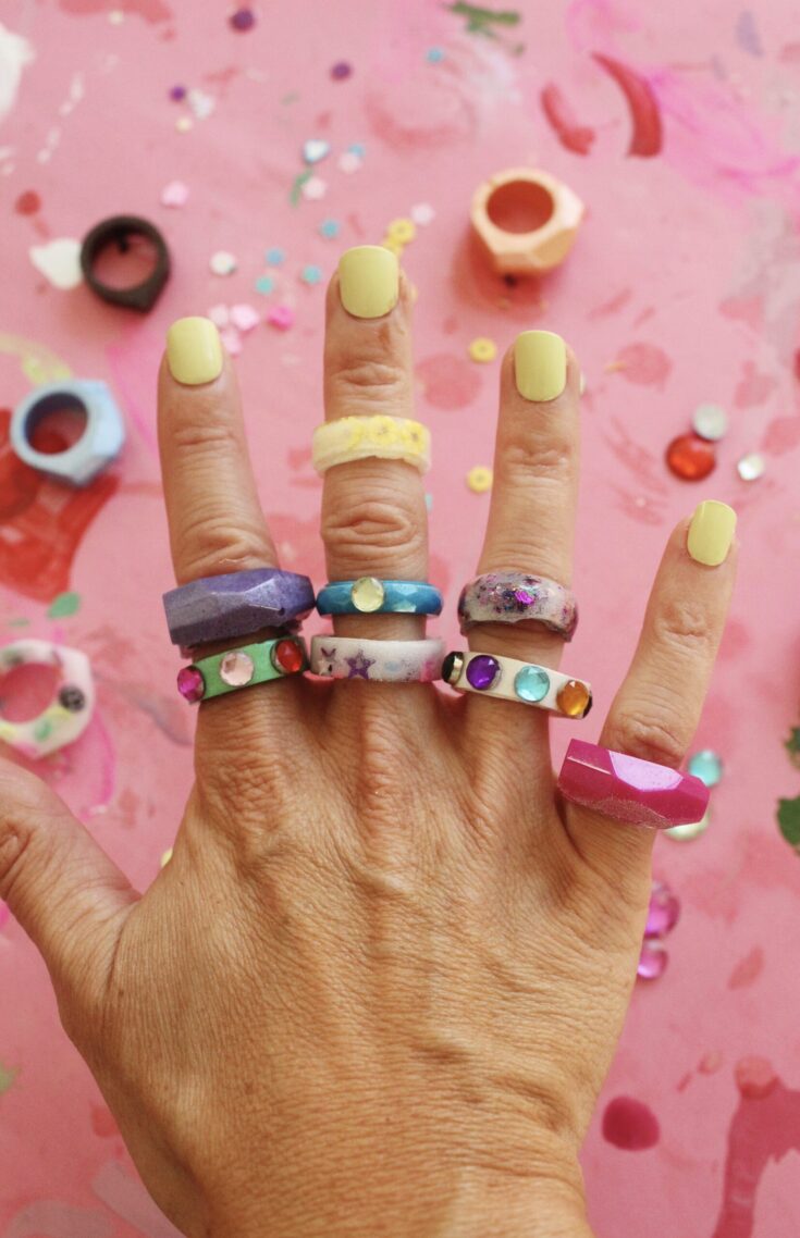 How to Make DIY Resin Rings